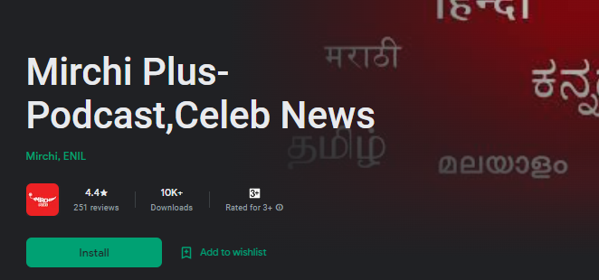 Download the newly launched Mirchi Plus Audio OTT mobile app