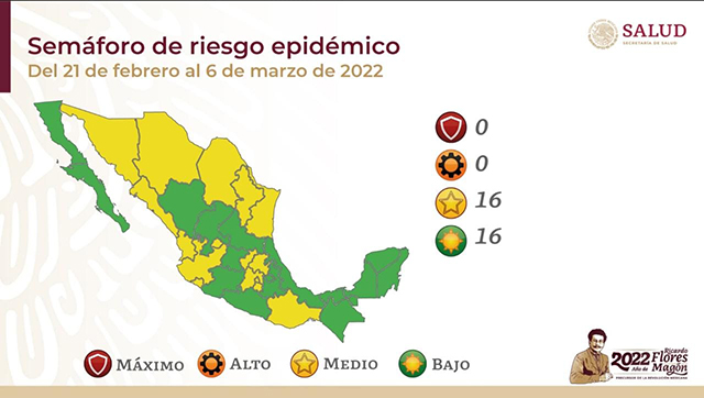 Salud Federal anuncia que Yucatán pasa a Semáforo Verde