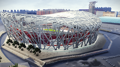 PES 2021 Beijing National Stadium + Aerial View
