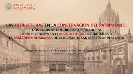 En el máster de Evaluación y Gestión del Patrimonio Cultural de la Universidad de Salamanca