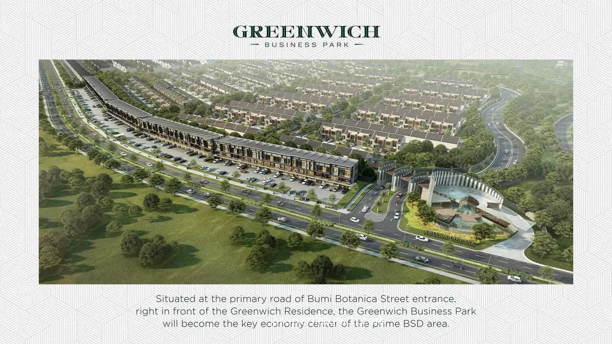 Lokasi Greenwich Business Park BSD