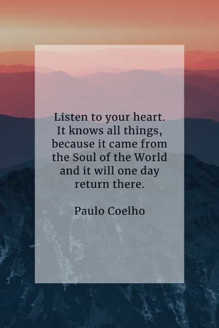 Heart quotes that will inspire you to follow your heart
