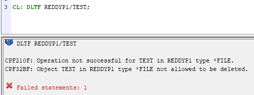 Delete file with Restrict drop