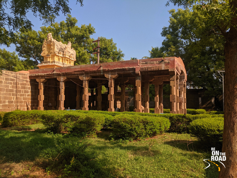 The main entrance to Valiswara Temple, Tiruvaliswaram