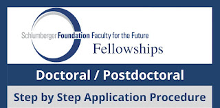 Schlumberger Foundation Faculty for the Future Fellowships 2023