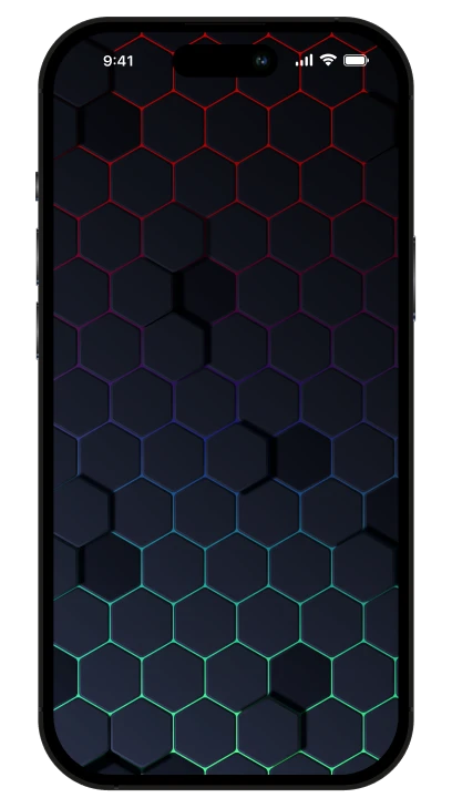 hexagon pattern image 4k to use as wallpaper on iphone