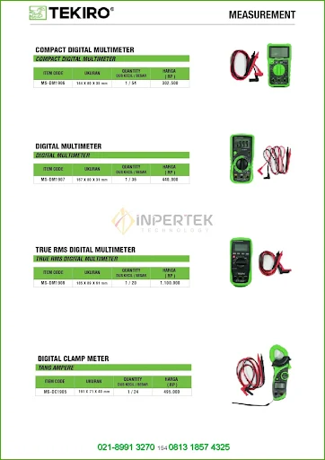 Alat Ukur Tekiro Meteran inpertek