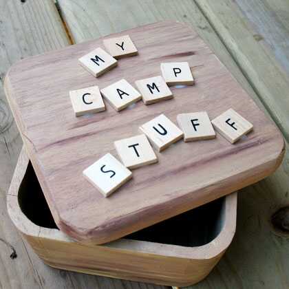 Camp Memory Box Craft