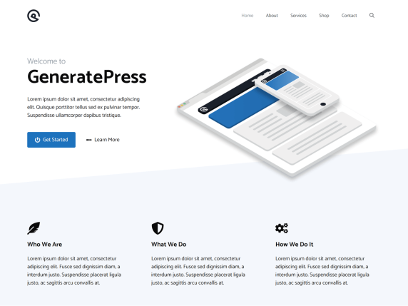 theme generatepress gratis