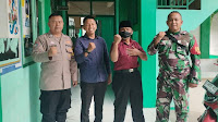 Sinergitas TNI-POLRI, Pererat Tali Silaturahmi Sambang Kamtibmas Warga Binaan Desa Margamulya Kec. Pangalengan