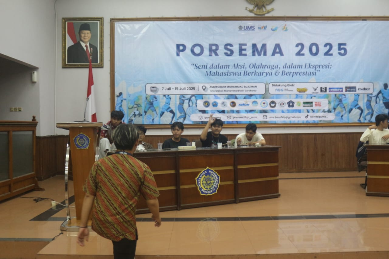 Seni dan Olahraga Bersatu di PORSEMA FKIP 2025 UMS 