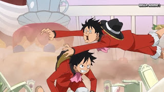 ワンピースアニメ WCI編 835話 ルフィ かわいい 動物 Monkey D. Luffy | ONE PIECE ホールケーキアイランド編