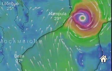 Tempestade “Gombe” Atinge Estágio De Ciclone E Poderá Entrar Pela Província  De Nampula - Memeiros - Notícias, Fofocas e Famosos