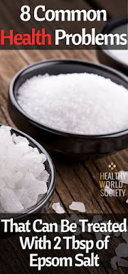 8 Common Health Problems That Can Be Treated With Epsom Salt