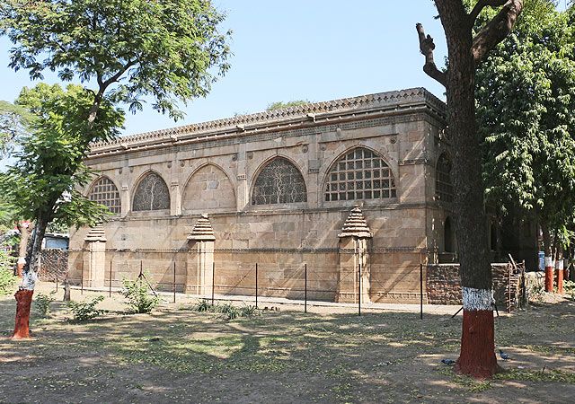 Siddhi Syed Mosque in Ahmedabad