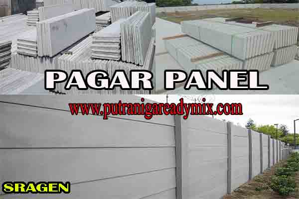 Harga Pagar Panel Beton Sragen Terbaru 2024