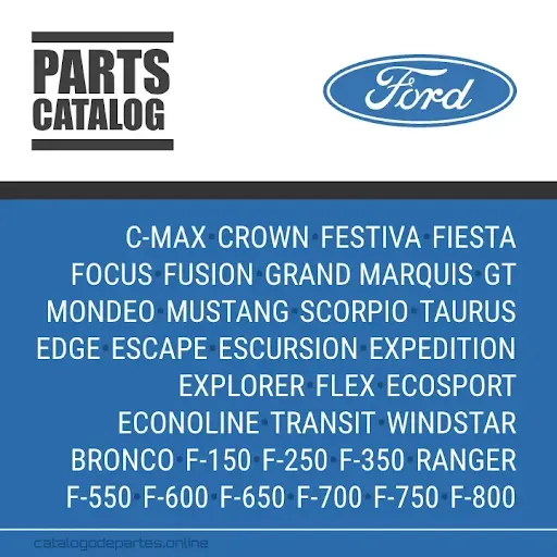 Catálogo de Partes Originales Ford