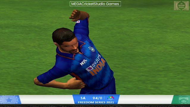 Freedom Series South Africa vs India 2021 Patch for EA Cricket 07