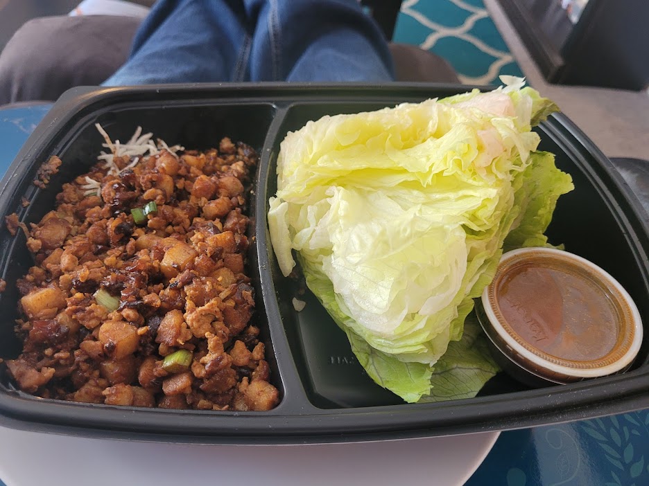 Chicken lettuce wraps from P.F. Chang's