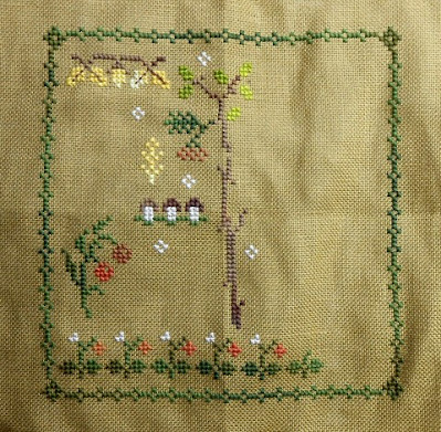 OwlForest Embroidery: Leshy part2