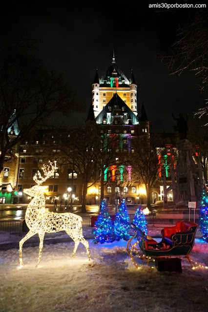 Luces del Mercado Alemán de Navidad de Quebec