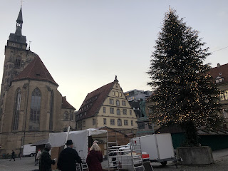 ドイツ・中止のクリスマスマーケットの片付け…