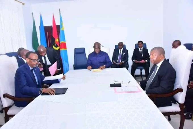 Tensions RDC-Rwanda : Tshisekedi et Kagame réunis au tour de Joao Lourenço à Addis-Abeba