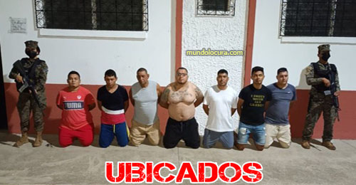 El Salvador: 1ra brigada de Infantería de Marina ubica a 7 presuntos colaboradores de la 18S