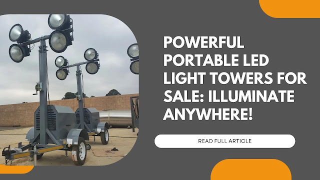 Portable Led Light Towers For Sale