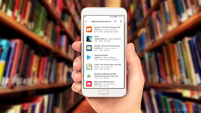 Apps para leer libros gratis en Android