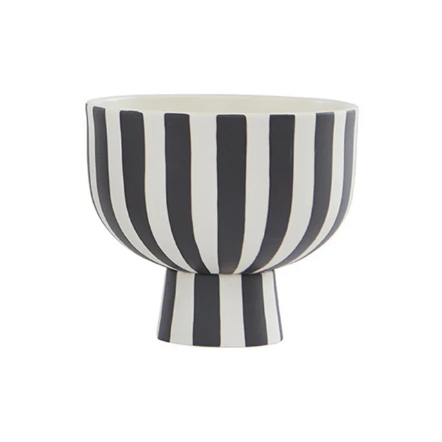 Wolf & Badger Black & White Toppu Bowl - London interiors & style blog