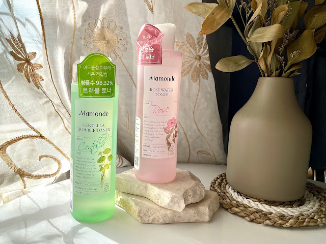 REVIEW MAMONDE CENTELLA TROUBLE TONER