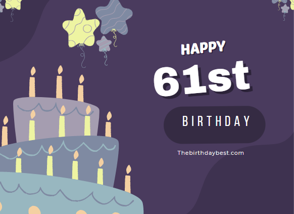 61st Birthday wishes