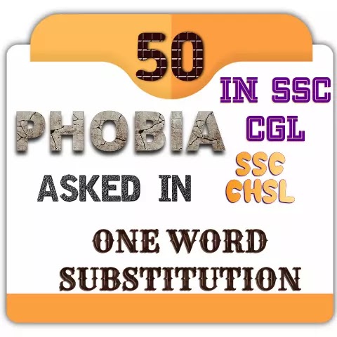 Phobia Words for SSC and IBPS PO & CLERK