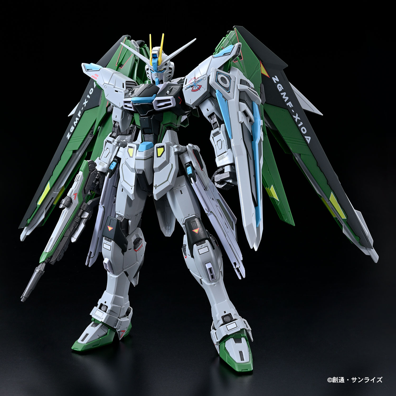 MG 1/100 FREEDOM GUNDAM Y JUSTICE GUNDAM REAL TYPE COLOR - 12