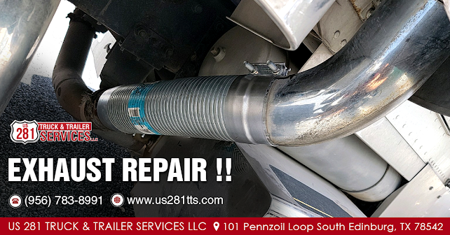 Best Truck and Trailer Repair Shop For Exhaust System Repair in Edinburg and all of South Texas !!!