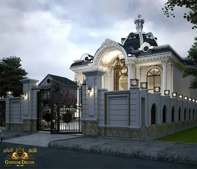 villa designs from outside