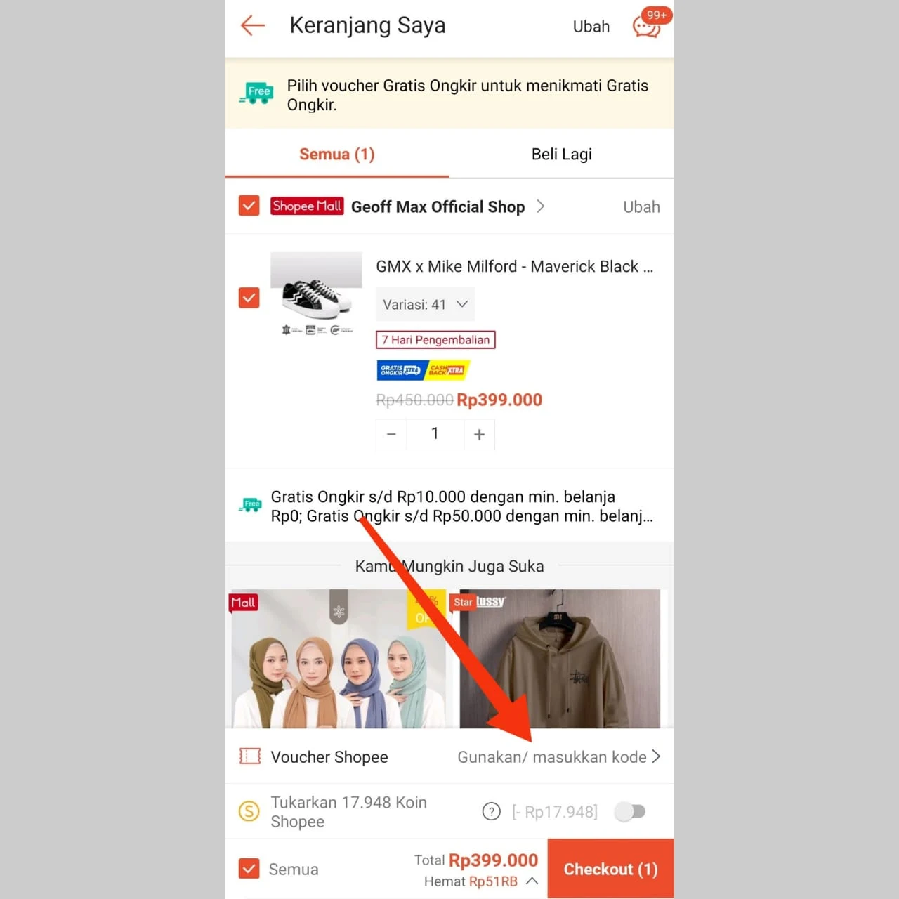 Cara Mudah Mendapatkan Cashback Koin Shopee