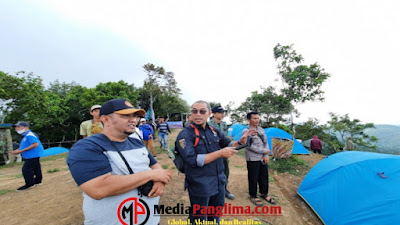 Dishut Lampung Gelar Kemah Bareng di Bukit Kendeng Pesawaran