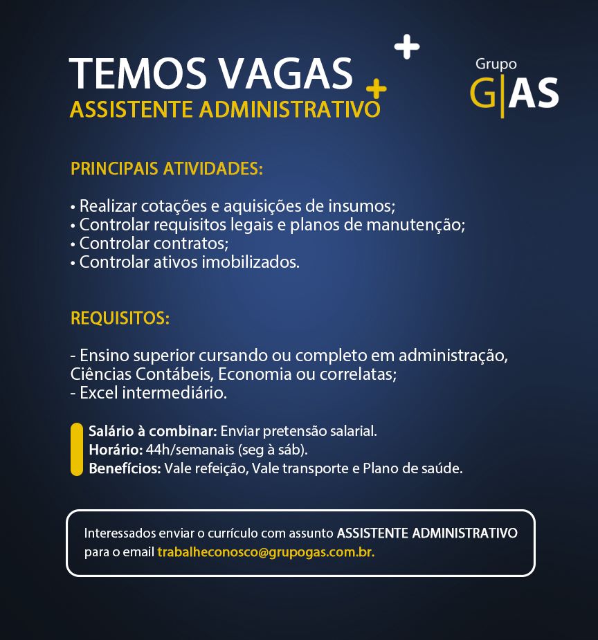 ASSISTENTE ADMINISTRATIVO(A)