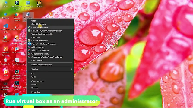 run virtualbox in your windows pc