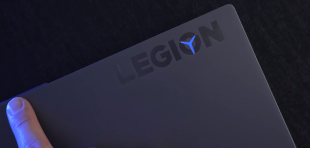Legion logo on legion 7