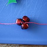 Duct Tape Holly Berry Brooch 2