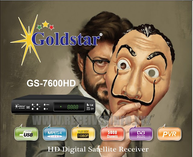 GOLDSTAR GS-7600HD NEW SOFTWARE UPDATE 2022