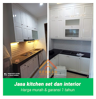 kitchen set hpl duco serpong