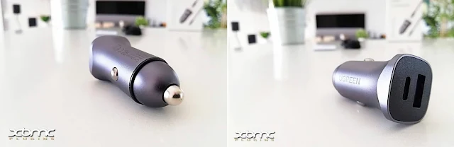 unboxing cargador coche carga rapida 30w