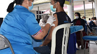 TNI AL Lantamal I Terus Gencar Lakukan Vaksin Kepada Masyarakat Maritim