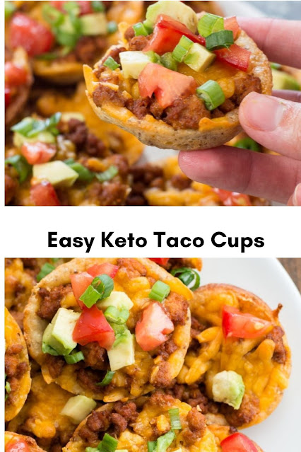 Easy Keto Taco Cups