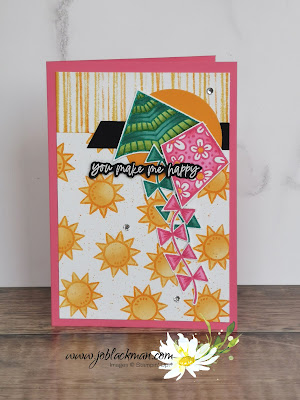 Handmade card for the Kre8tors Blog Hop using Kite Delight from Stampin' Up!