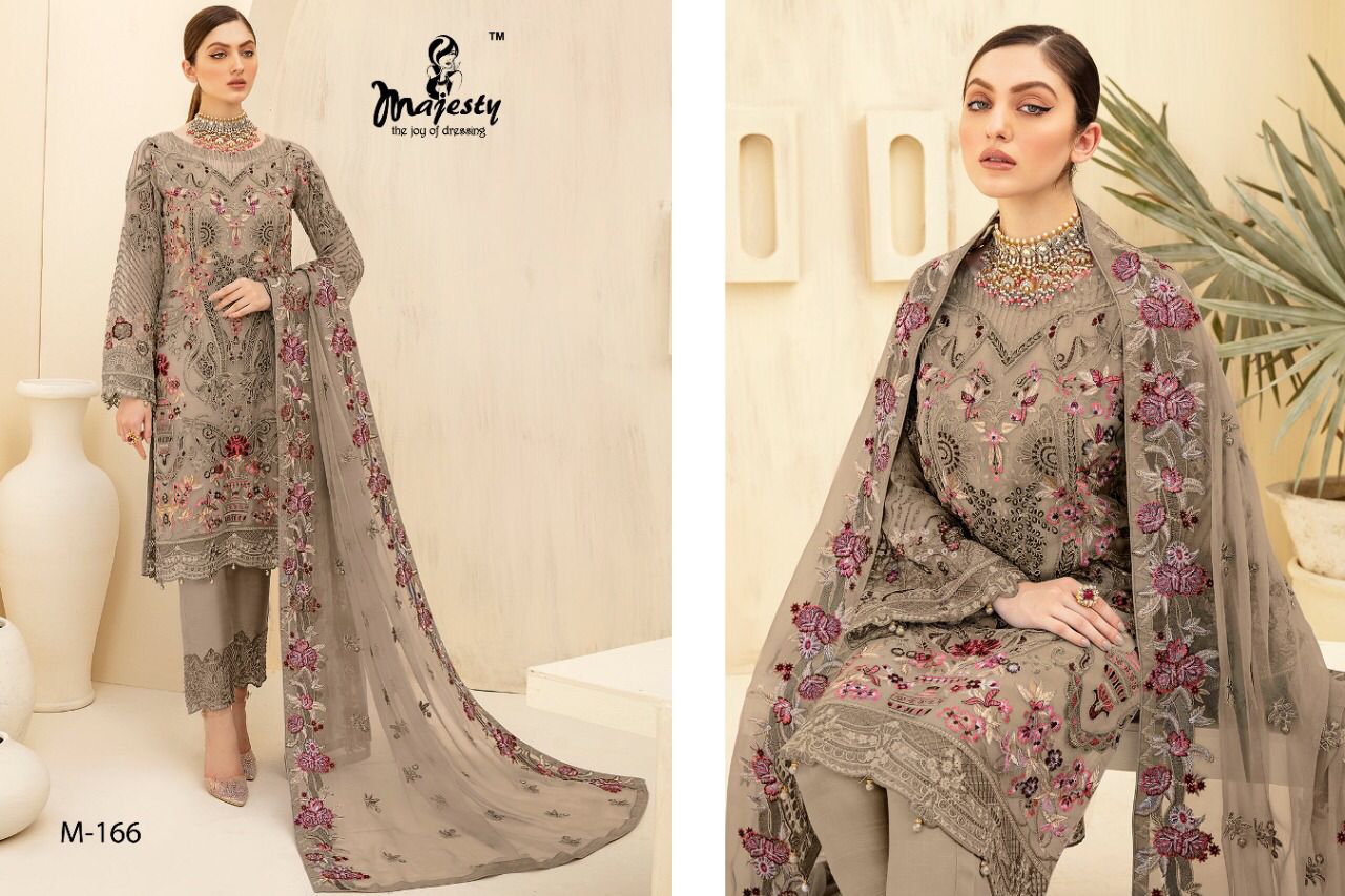 Majesty Ramsha Vol 5 Pakistani Salwar Suits Catalog Lowest Price